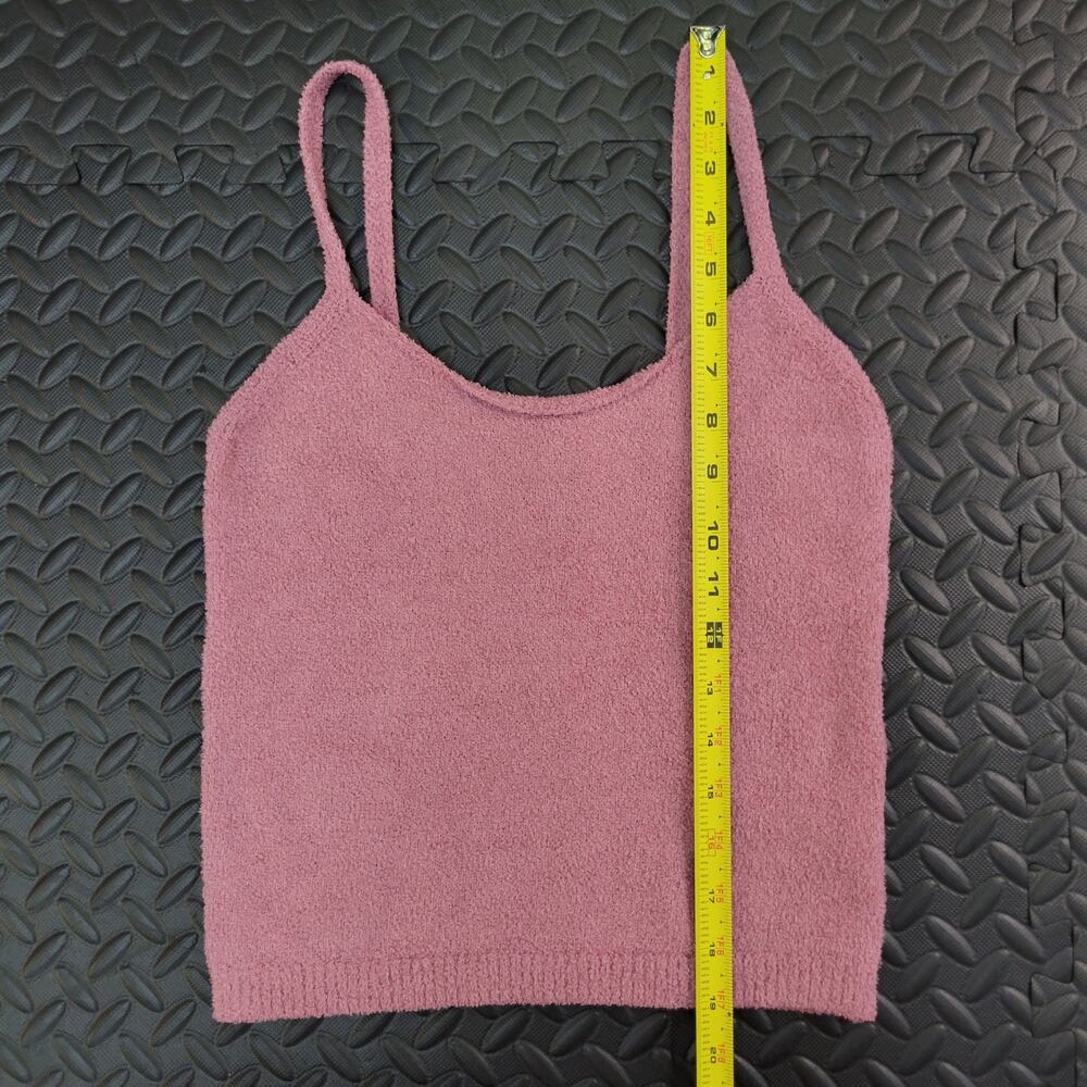 Sincerely Jules 2 Piece Knit Lounge Set Women's S Pink Pants Tank Cozy - Picture 5 of 8